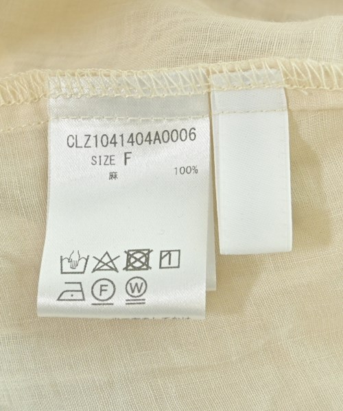 COLLAGE GALLARDAGALANTE（コラージュガリャルダガランテ）カジュアルシャツ ベージュ サイズ:F レディース/2200615994086