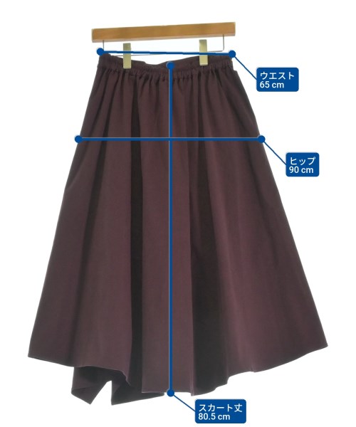 COLLAGE GALLARDAGALANTE（コラージュガリャルダガランテ）ロング・マキシ丈スカート 赤 サイズ:F レディース/2200614445015