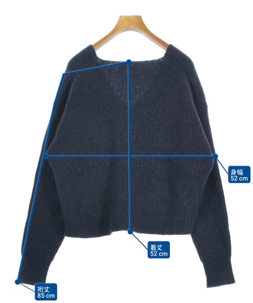 COLLAGE GALLARDAGALANTE（コラージュガリャルダガランテ）ニット・セーター 紺 サイズ:F レディース/2200613463164