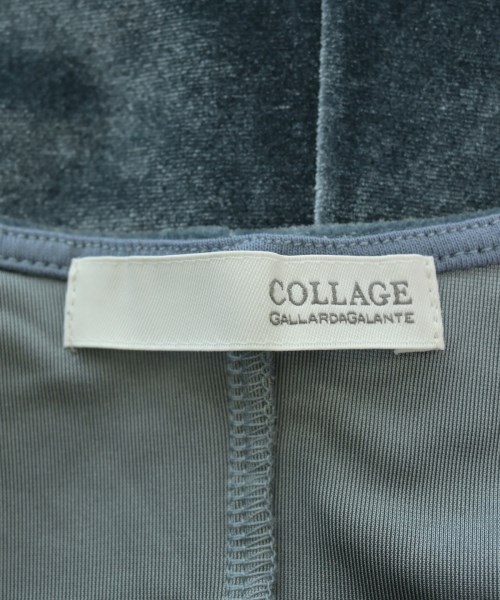 COLLAGE GALLARDAGALANTE（コラージュガリャルダガランテ）オールインワン/サロペット 青 サイズ:F レディース/2200614972207
