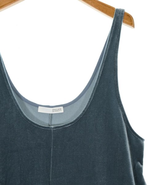 COLLAGE GALLARDAGALANTE（コラージュガリャルダガランテ）オールインワン/サロペット 青 サイズ:F レディース/2200614972207