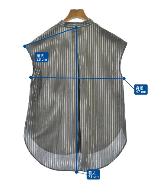 COLLAGE GALLARDAGALANTE（コラージュガリャルダガランテ）ブラウス グレー サイズ:F レディース/2200625669028