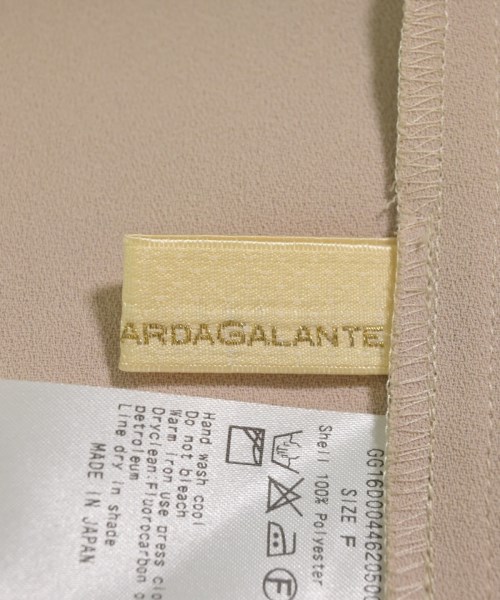 COLLAGE GALLARDAGALANTE（コラージュガリャルダガランテ）ブラウス ベージュ サイズ:F レディース/2200617939078