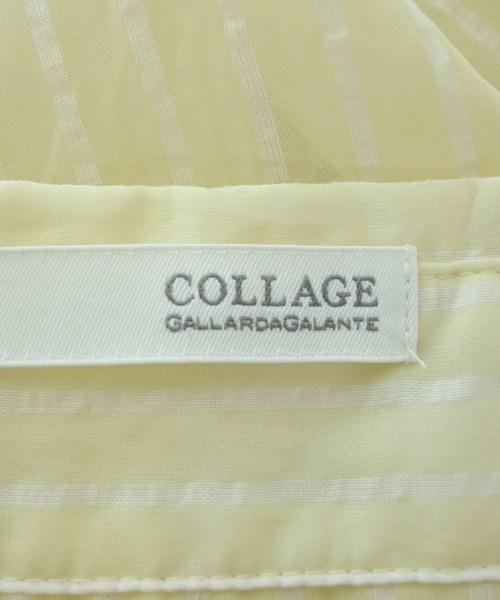 COLLAGE GALLARDAGALANTE（コラージュガリャルダガランテ）カジュアルシャツ 黄 サイズ:F レディース/2200611021052