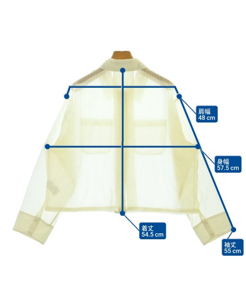 COLLAGE GALLARDAGALANTE（コラージュガリャルダガランテ）カジュアルシャツ 黄 サイズ:F レディース/2200611021052