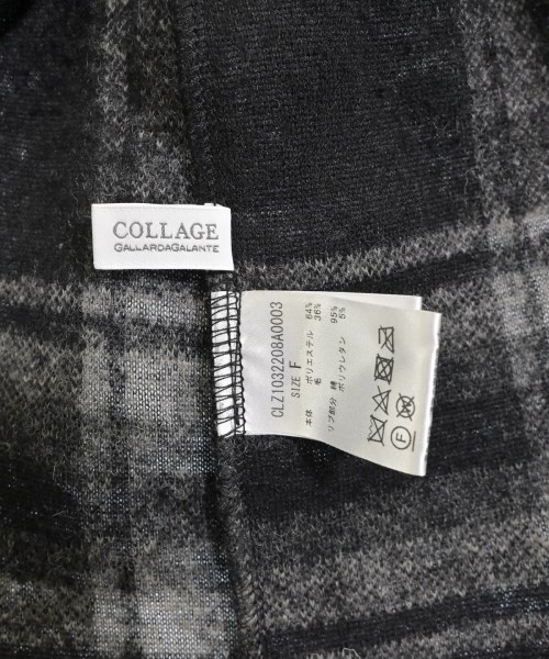 COLLAGE GALLARDAGALANTE（コラージュガリャルダガランテ）コート 黒 サイズ:F レディース/2200613622011