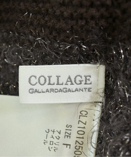 COLLAGE GALLARDAGALANTE（コラージュガリャルダガランテ）ニット・セーター 茶 サイズ:F レディース/2200613728027