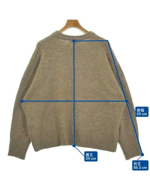 COLLAGE GALLARDAGALANTE（コラージュガリャルダガランテ）ニット・セーター 茶 サイズ:F レディース/2200668078054