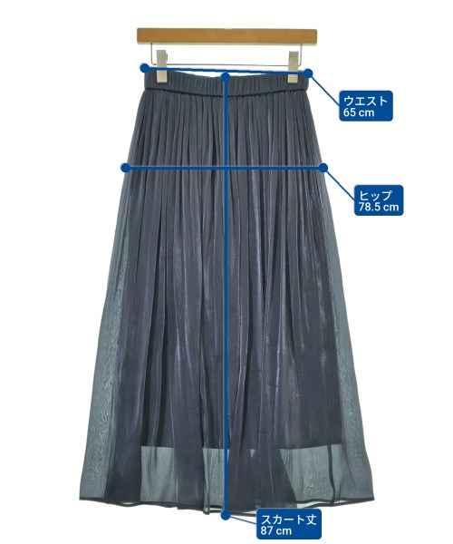 COLLAGE GALLARDAGALANTE（コラージュガリャルダガランテ）ロング・マキシ丈スカート 青 サイズ:F レディース/2200672398063