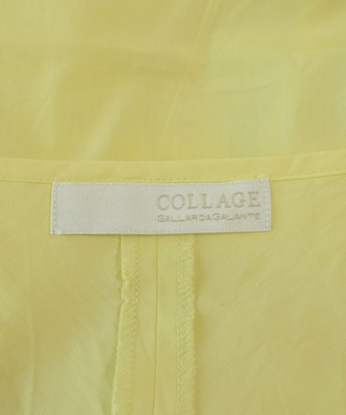 COLLAGE GALLARDAGALANTE（コラージュガリャルダガランテ）ブラウス 黄 サイズ:F レディース/2200671344023