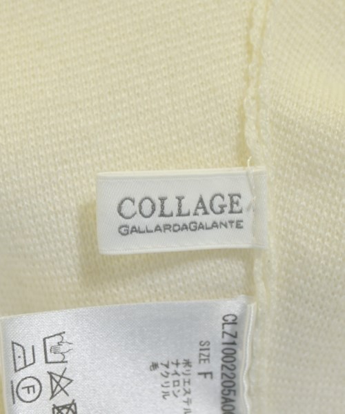 COLLAGE GALLARDAGALANTE（コラージュガリャルダガランテ）ニット・セーター 白 サイズ:F レディース/2200677689043