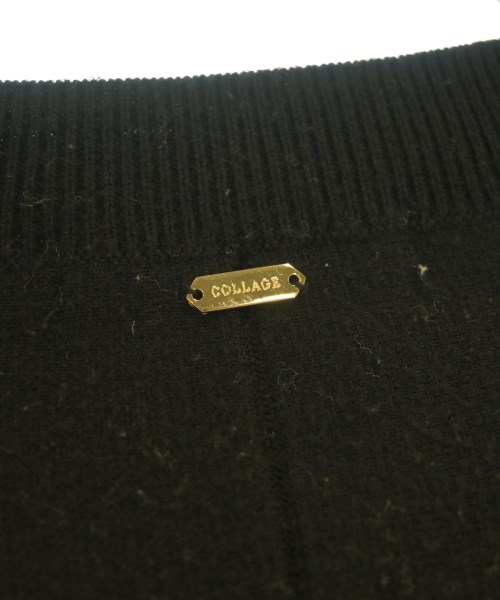 COLLAGE GALLARDAGALANTE（コラージュガリャルダガランテ）ニット・セーター 黒 サイズ:F レディース/2200672896033