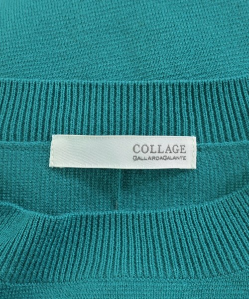 COLLAGE GALLARDAGALANTE（コラージュガリャルダガランテ）ニット・セーター 緑 サイズ:F レディース/2200668256056
