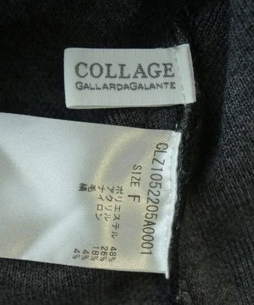 COLLAGE GALLARDAGALANTE（コラージュガリャルダガランテ）ニット・セーター 黒 サイズ:F レディース/2200688115043