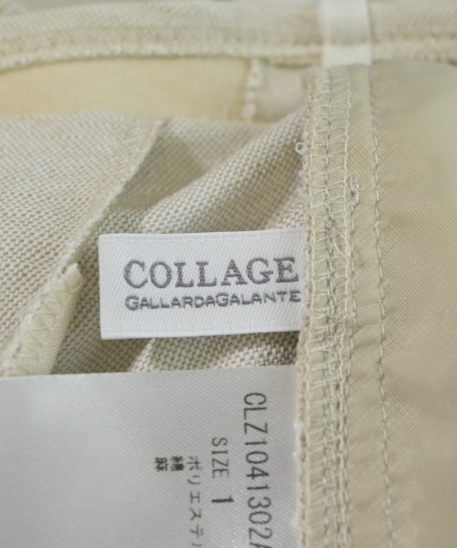 COLLAGE GALLARDAGALANTE（コラージュガリャルダガランテ）スラックス 白 サイズ:1(S位) レディース/2200698722019