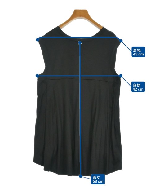 COLLAGE GALLARDAGALANTE（コラージュガリャルダガランテ）ノースリーブ 黒 サイズ:F レディース/2200655029021