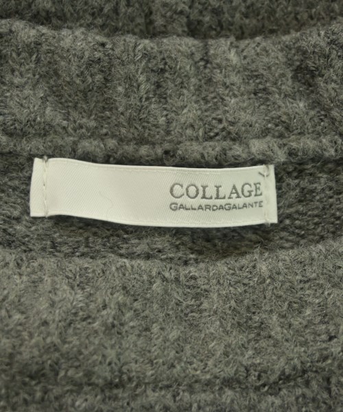 COLLAGE GALLARDAGALANTE（コラージュガリャルダガランテ）ニット・セーター グレー サイズ:F レディース/2200650357327