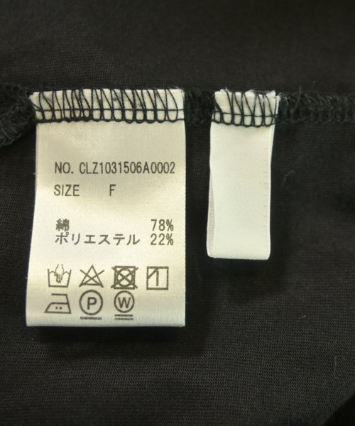 COLLAGE GALLARDAGALANTE（コラージュガリャルダガランテ）ノースリーブ 黒 サイズ:F レディース/2200650357419