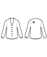 COLLAGE GALLARDAGALANTE（コラージュガリャルダガランテ）カーディガン 白 サイズ:F レディース/2200650715073