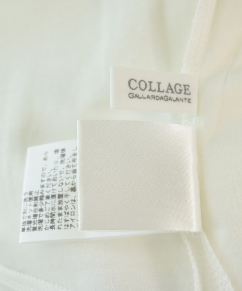COLLAGE GALLARDAGALANTE（コラージュガリャルダガランテ）Tシャツ・カットソー 白 サイズ:F レディース/2200650610101