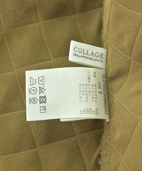 COLLAGE GALLARDAGALANTE（コラージュガリャルダガランテ）ワンピース ベージュ サイズ:F レディース/2200659180025
