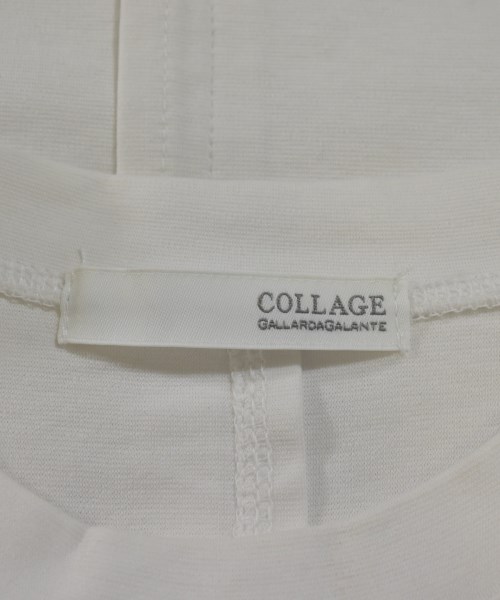 COLLAGE GALLARDAGALANTE（コラージュガリャルダガランテ）Tシャツ・カットソー 白 サイズ:F レディース/2200706998139