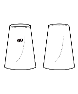 COLLAGE GALLARDAGALANTE（コラージュガリャルダガランテ）ロング・マキシ丈スカート 茶 サイズ:F レディース/2200631846031