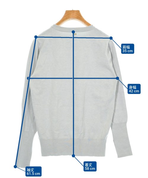 COLLAGE GALLARDAGALANTE（コラージュガリャルダガランテ）ニット・セーター グレー サイズ:F レディース/2200631846123