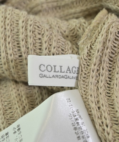 COLLAGE GALLARDAGALANTE（コラージュガリャルダガランテ）ニット・セーター ベージュ サイズ:F レディース/2200637533058