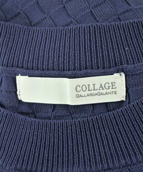 COLLAGE GALLARDAGALANTE（コラージュガリャルダガランテ）ニット・セーター 紺 サイズ:0(XS位) レディース/2200634219030
