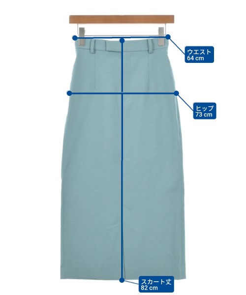 COLLAGE GALLARDAGALANTE（コラージュガリャルダガランテ）ロング・マキシ丈スカート 青 サイズ:0(XS位) レディース/2200634219221