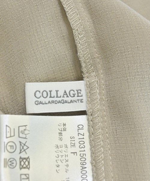 COLLAGE GALLARDAGALANTE（コラージュガリャルダガランテ）ワンピース ベージュ サイズ:F レディース/2200614680072