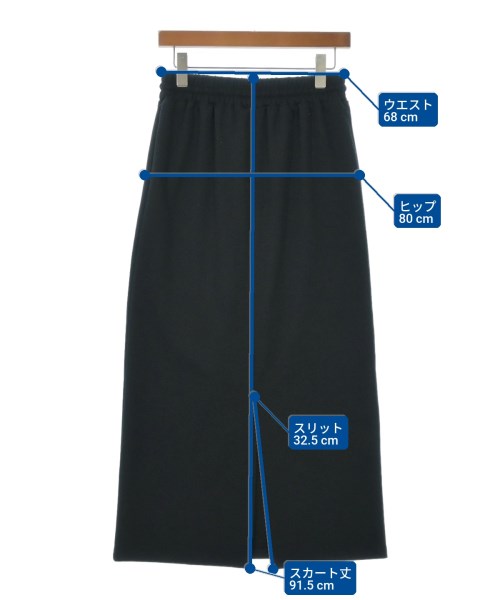 COLLAGE GALLARDAGALANTE（コラージュガリャルダガランテ）ロング・マキシ丈スカート 黒 サイズ:F レディース/2200614680157