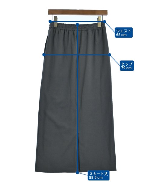 COLLAGE GALLARDAGALANTE（コラージュガリャルダガランテ）ロング・マキシ丈スカート グレー サイズ:F レディース/2200614680201