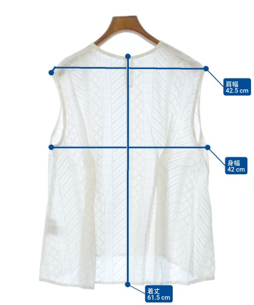 COLLAGE GALLARDAGALANTE（コラージュガリャルダガランテ）カジュアルシャツ 白 サイズ:F レディース/2200614680515