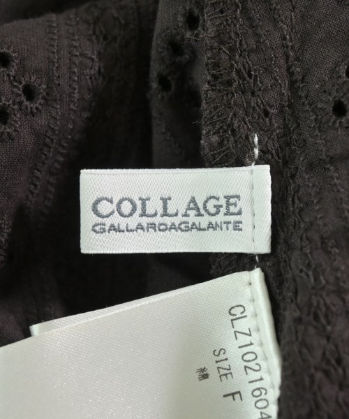 COLLAGE GALLARDAGALANTE（コラージュガリャルダガランテ）カジュアルシャツ 茶 サイズ:F レディース/2200614680546
