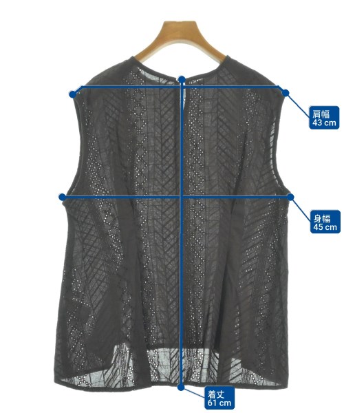 COLLAGE GALLARDAGALANTE（コラージュガリャルダガランテ）カジュアルシャツ 茶 サイズ:F レディース/2200614680546