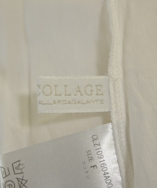 COLLAGE GALLARDAGALANTE（コラージュガリャルダガランテ）カジュアルシャツ 白 サイズ:F レディース/2200614680553