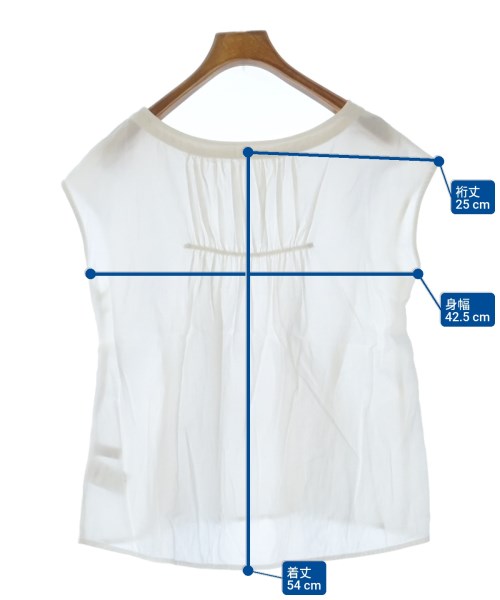 COLLAGE GALLARDAGALANTE（コラージュガリャルダガランテ）カジュアルシャツ 白 サイズ:F レディース/2200614680553