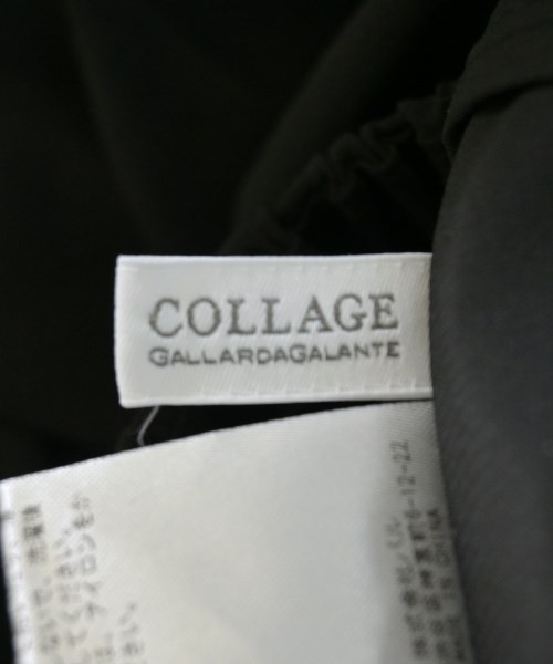 COLLAGE GALLARDAGALANTE（コラージュガリャルダガランテ）スラックス 黒 サイズ:0(XS位) レディース/2200640362041