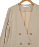 COLLAGE GALLARDAGALANTE（コラージュガリャルダガランテ）ノーカラージャケット ベージュ サイズ:F レディース/2200638744040