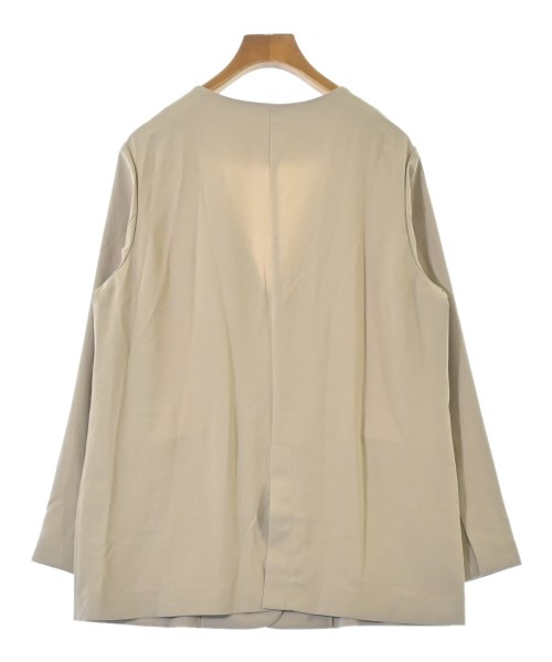 COLLAGE GALLARDAGALANTE（コラージュガリャルダガランテ）ノーカラージャケット ベージュ サイズ:F レディース/2200638714098