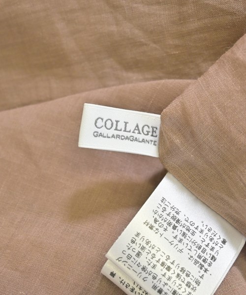 COLLAGE GALLARDAGALANTE（コラージュガリャルダガランテ）ブラウス 茶 サイズ:F レディース/2200638714104
