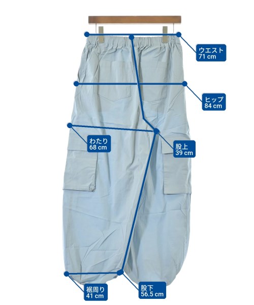 COLLAGE GALLARDAGALANTE（コラージュガリャルダガランテ）カーゴパンツ 青 サイズ:F レディース/2200638714111