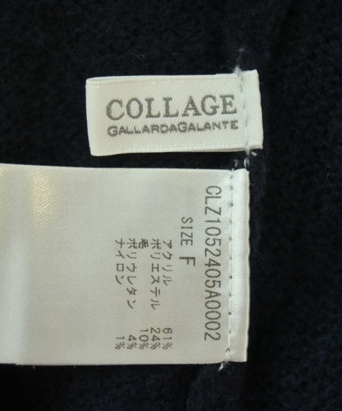 COLLAGE GALLARDAGALANTE（コラージュガリャルダガランテ）ニット・セーター 紺 サイズ:F レディース/2200702404016