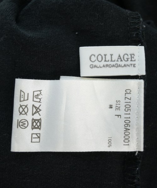 COLLAGE GALLARDAGALANTE（コラージュガリャルダガランテ）Tシャツ・カットソー 黒 サイズ:F レディース/2200705967235