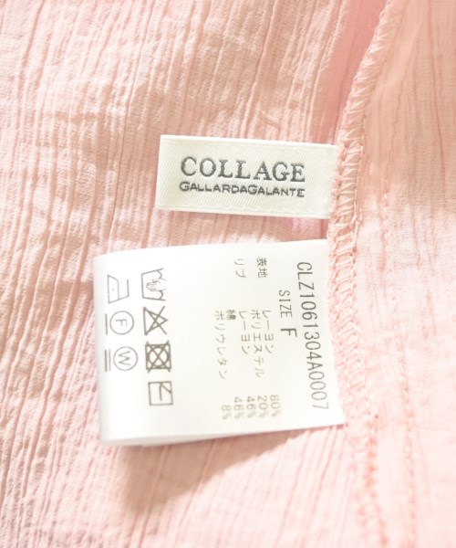 COLLAGE GALLARDAGALANTE（コラージュガリャルダガランテ）カジュアルシャツ ピンク サイズ:F レディース/2200709281115