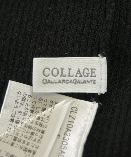 COLLAGE GALLARDAGALANTE（コラージュガリャルダガランテ）ニット・セーター 黒 サイズ:F レディース/2200661559185