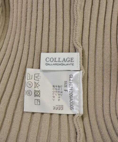COLLAGE GALLARDAGALANTE（コラージュガリャルダガランテ）ニット・セーター グレー サイズ:F レディース/2200661016046