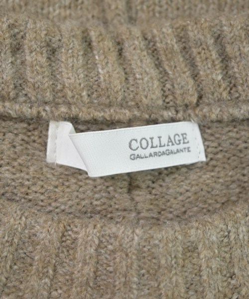 COLLAGE GALLARDAGALANTE（コラージュガリャルダガランテ）ニット・セーター 茶 サイズ:F レディース/2200663914029